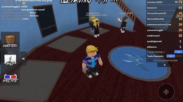 Kona Rock plays Murder Mystery 2 On Roblox смотреть онлайн