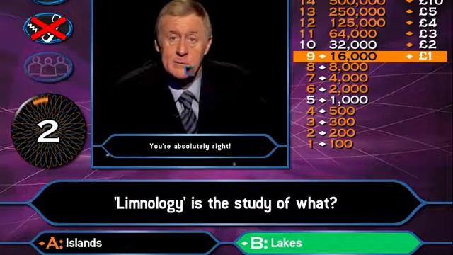 Who Wants to Be a Millionaire UK Quiz Machine (Lost on the Final Question) смотреть онлайн