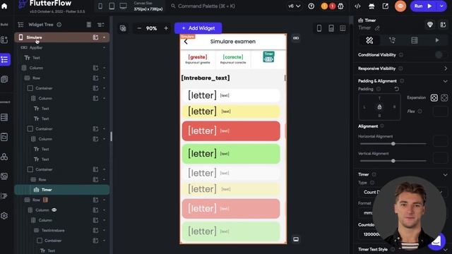 FlutterFlow Tutorial: Add Actions on Page Background/on Page Load, Start Timer at Page Load смотреть онлайн