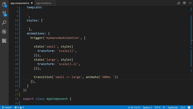 Angular 4 Animations смотреть онлайн
