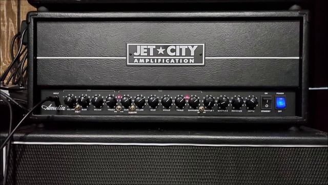 Jet City Amelia w/ Epic Amplification Aldrich mod - random riffs 3 смотреть онлайн