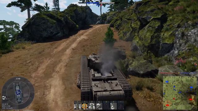 War Thunder - Churchill I Gameplay смотреть онлайн
