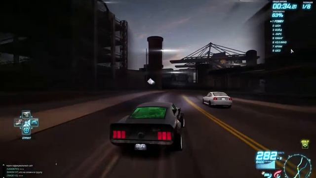 NFS World Ford Mustang RTR-X Waterfront Road By Fobby смотреть онлайн