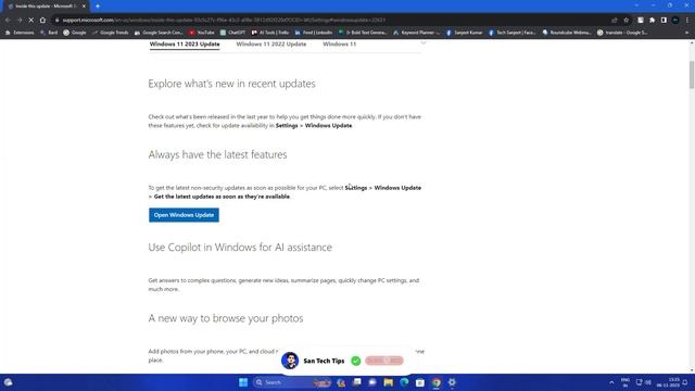 Windows 11 23H2 Update — Download If Not Showing (Trick) смотреть онлайн