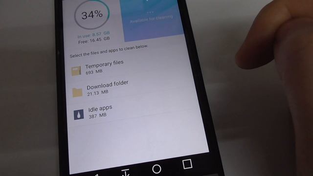 How to delete temporary files on Android 6 (LG G3, Smart Cleaning) смотреть онлайн
