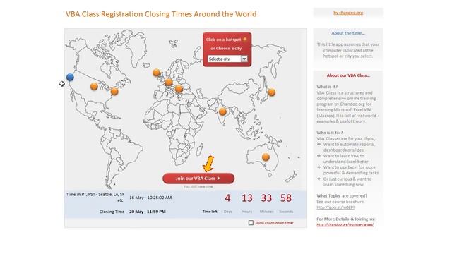 Countdown Timer in VBA - Demo смотреть онлайн