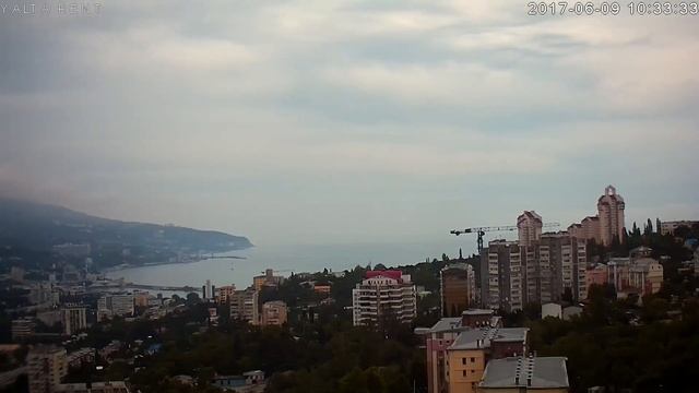 Камера - Ялта, Крым 2017-06-09. День за 5 минут