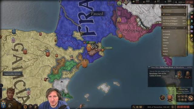Crusader Kings III - Jimena Dynasty - Ep 19 смотреть онлайн