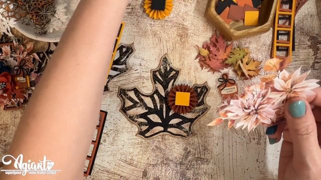 Мастер-класс АТС Оля Починкова | Tutorial scrapbooking ATCcard смотреть онлайн