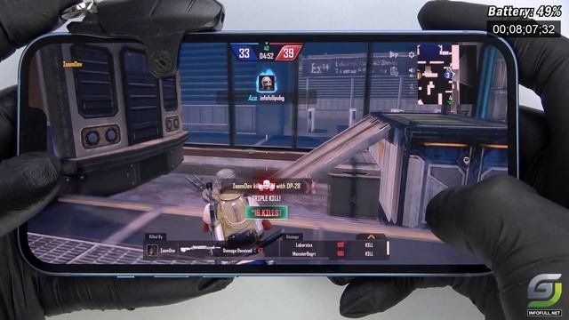 PUBG NEW STATE Max Setting on iPhone 14 | Apple A15 Bionic смотреть онлайн