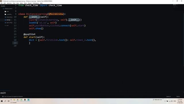 Best Program for Distance Learning on Python and QtDesigner смотреть онлайн