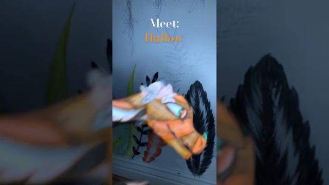 New Halloween puppet?? Meet Hallow!!! #dragonpuppetarmy #art смотреть онлайн