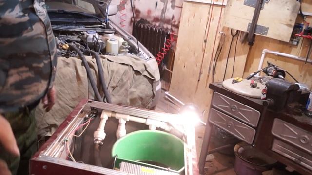 Chery Amulet промывка печки