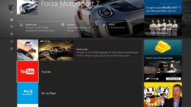 forza motorsport 7 xbox one wont start??? смотреть онлайн