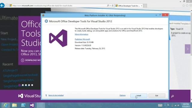 Office Tools For VS2012