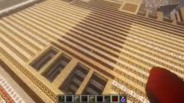Playing Minecraft PC Java Edition on my computer - doing as much building of a high rise building смотреть онлайн