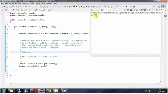 How to use the getLocale() method of ResourceBundle Class? | ResourceBundle Class in Java смотреть онлайн