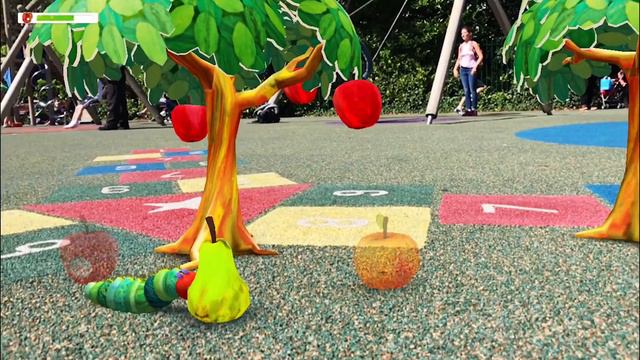 ARKit: Очень голодная гусеница