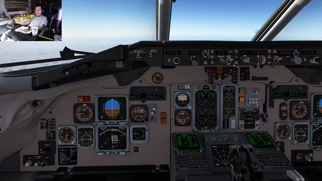 Xplane 11 Екатеринбург - Минеральные Воды Rotate MD-80