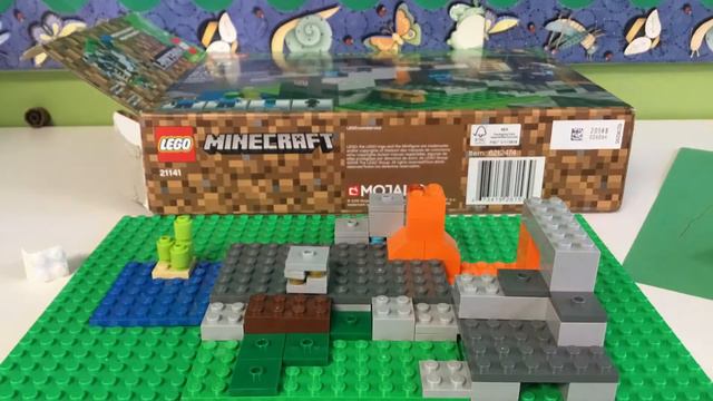 The Zombie Cave: A Minecraft LEGO Animation build (set 21141) смотреть онлайн