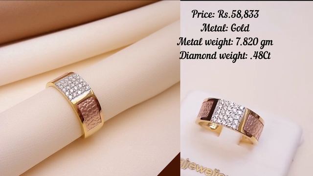 Beautiful Gold And Diamond Rings For Men With Weight And Price || INDHUS смотреть онлайн