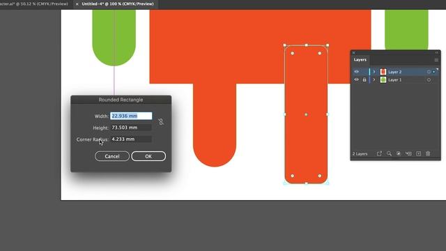 Adobe Illustrator Tutorial (Shape Tool) - How to make Android Character смотреть онлайн