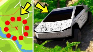 НАШЕЛ в ЛЕСУ ЗАБРОШЕННУЮ TESLA CYBERTRUCK! Самый БЫСТРЫЙ ПИКАП от ТЕСЛЫ! (GTA 5)