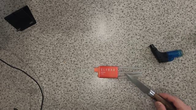 как открыть одноразку. Elfbar BC4000