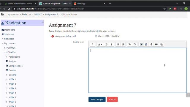 How to submit an assignment using UPSA E Learning Platform and other universities[UCC] смотреть онлайн