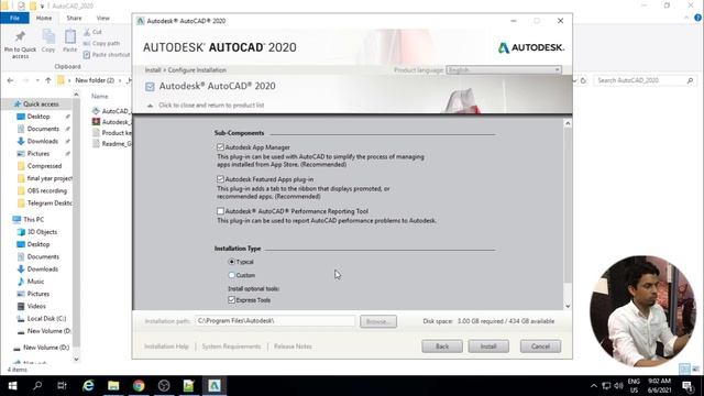 AutoCAD 2020 Installation Guide| New Course - اردو / हिंदी смотреть онлайн