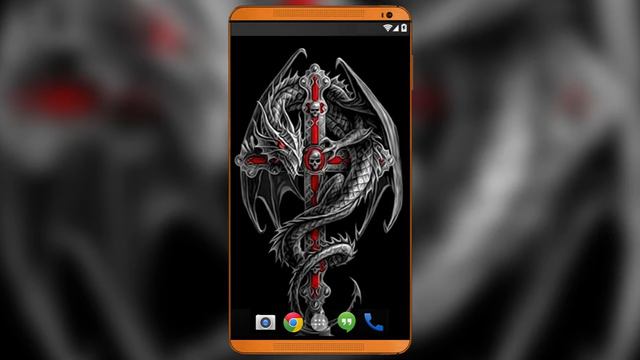 Evil Crucifix Live Wallpaper