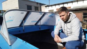 ПОЛНЫЙ РЕМОНТ ПРОГРЕСС 4. Замена транца. ПОКРАСКА.  Восстановление мотолодки Прогресс-4.