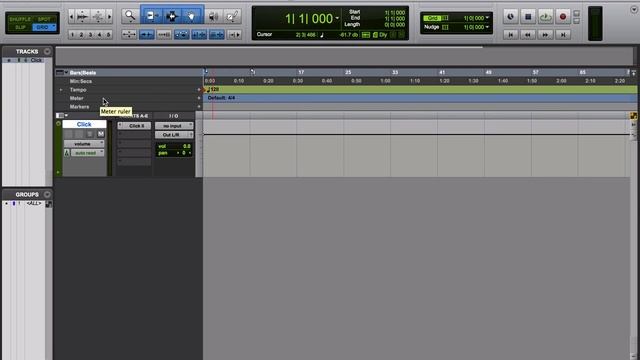 Pro Tools Basics 04: How to Setup a Click Track/Metronome in Pro Tools смотреть онлайн