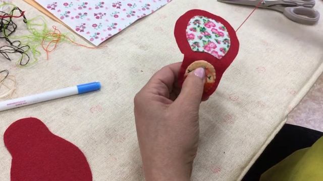 Мастер-класс по изготовлению мягкой матрешки. смотреть онлайн