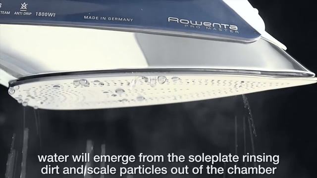 How to use the self-cleaning function of a Rowenta iron смотреть онлайн