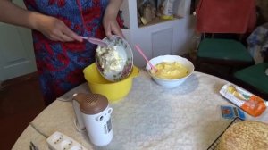 Торт Молочная девочка на сковороде с кремом Пломбир