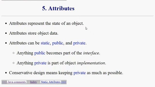 Week 08 Java Class Attributes Constructors Part 2 смотреть онлайн