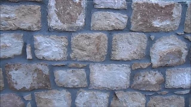 Технология кладки хорошо обработанного камня