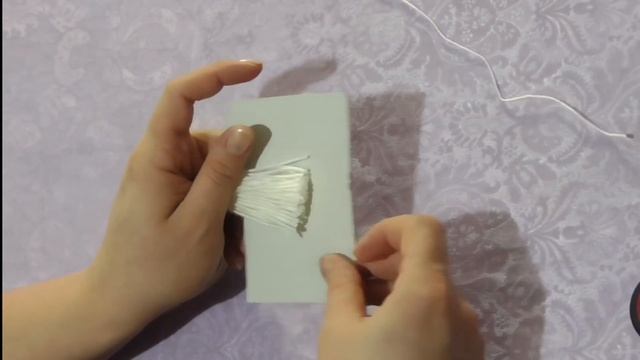 Урок 21. Кисточка из ниток. смотреть онлайн