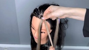 Как заплести Афрокосы точечно с полным перекрытием✨? все нюансы и ошибки. АфроКосы с канекалоном