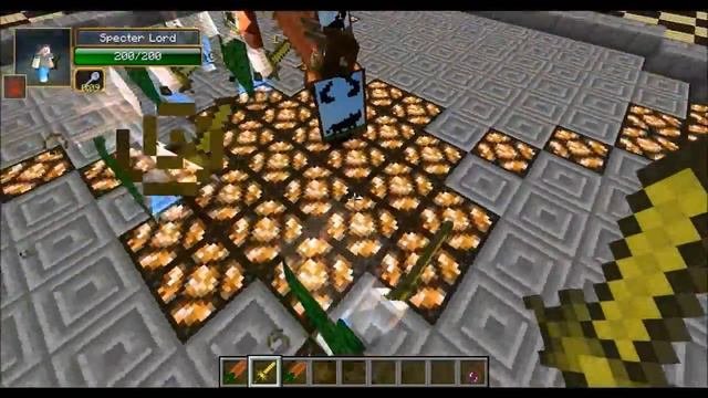 MINOTAUR BOSS VS. SPECTER LORD - Minecraft Mob Battles - Arena Battle - Better Dungeons Mod смотреть онлайн