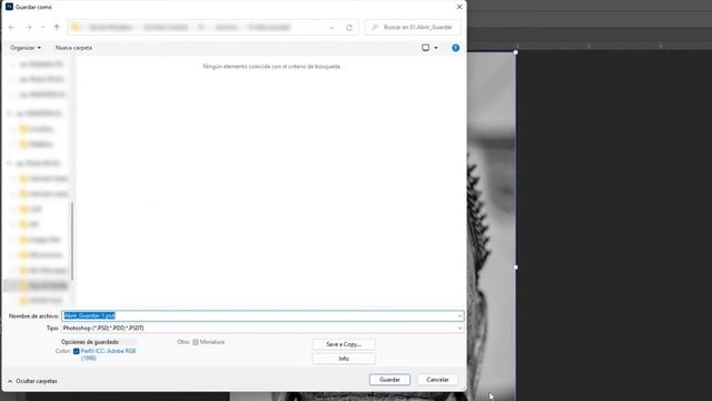 Abrir, guardar y exportar imágenes a otros formatos con Photoshop 2022. смотреть онлайн