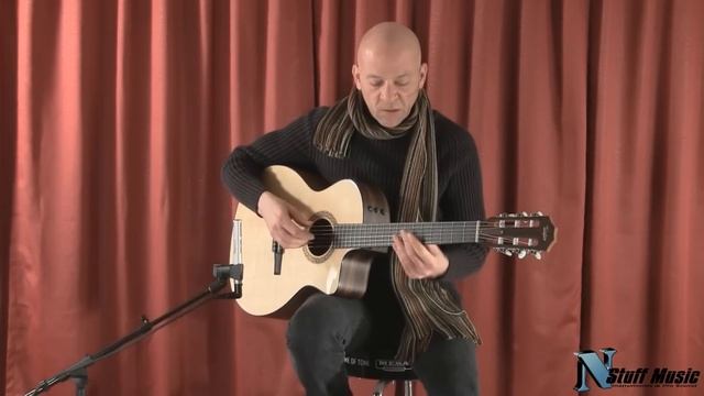 Taylor NS24CE Nylon String Acoustic Guitar смотреть онлайн
