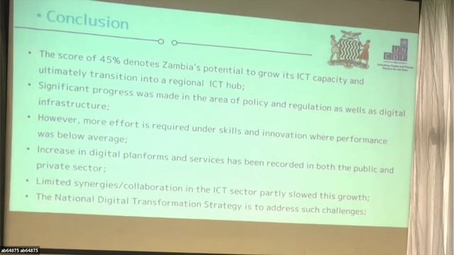 Zambia Inclusive Digital Economy Status Report Launch 22 April 2022 смотреть онлайн