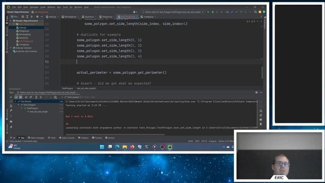 CIS 2001 - CS2 for Data Scientists ( Python ) - Testing & Project 0 - Winter 2023 смотреть онлайн