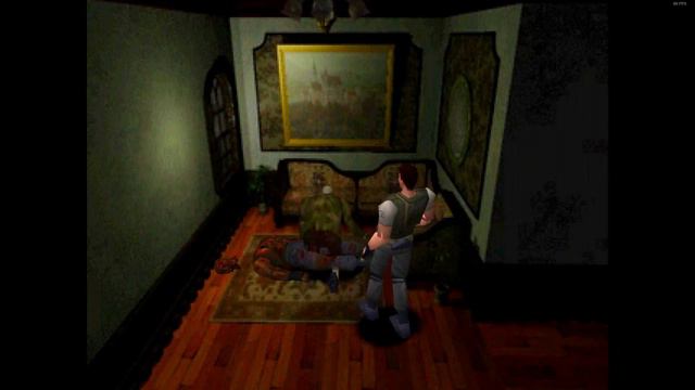 Resident Evil 1 (PSX) - CRT Reshade Test - Duckstation Emulator смотреть онлайн