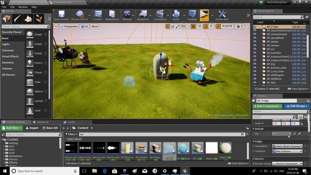 ICE Puzzles / Key Card in Fridge, Globe In Fridge & Heater | 19 | Hello Neighbor Modding смотреть онлайн