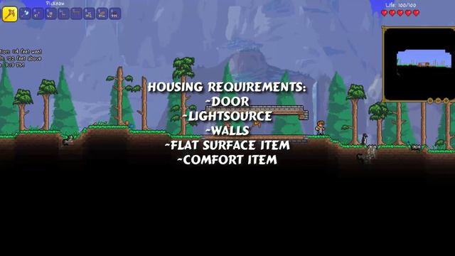 Terraria Tutorials || #1 - "How to House NPCs" смотреть онлайн