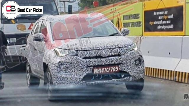 Tata Nexon 2022 New Model Spotted Testing | Tata Nexon EV Facelift 2022 | Tata Nexon 2022 смотреть онлайн