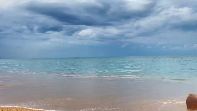 Мягкий нежный лечебный шум моря, звуки прибоя, бирюзовое море, город курорт #Анапа смотреть онлайн